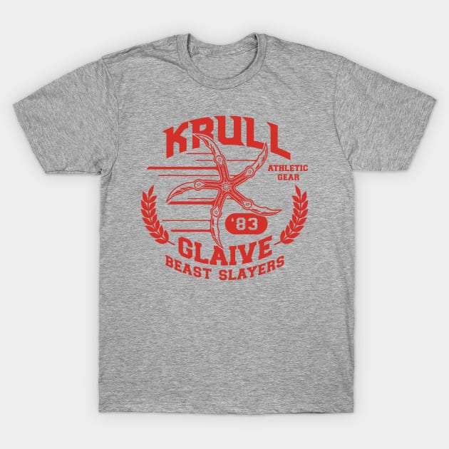 Krull Glaive Beast Slayers Athletic Gear T-Shirt by Mattgyver